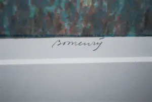 Hans Dolieslager - Bomenrij - zeefdruk, oplage 40 - prachtig ingelijst kopen? Bied vanaf 100!