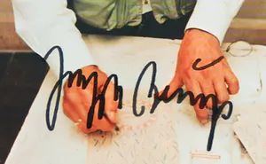 Joseph Beuys - Gesigneerde postkaart - Ingelijst kopen? Bied vanaf 1!