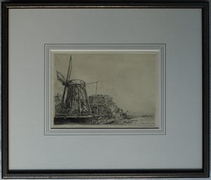 Theo Beerendonk - Rembrandt Harmensz van Rijn – ets, De Molen - De Omval - 1641 kopen? Bied vanaf 100!