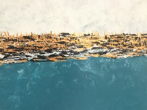 John Foppen - Busy Fishing Village........ # K 02. XL. Groot kopen? Bied vanaf 189!