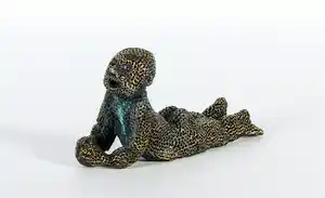 Carolein Smit - Bronzen beeld, Baby vendu pour 77€ !