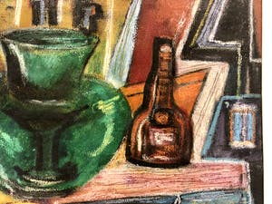 Paul Haanschoten - Kubistisch stilleven kopen? Bied vanaf 75!