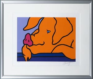 Shunyam - Zeefdruk, Zonder titel - Ingelijst kaufen? Bieten Sie von 40!
