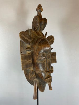 Mambila - African Senufo mask - Burkina Faso. kopen? Bied vanaf 45!