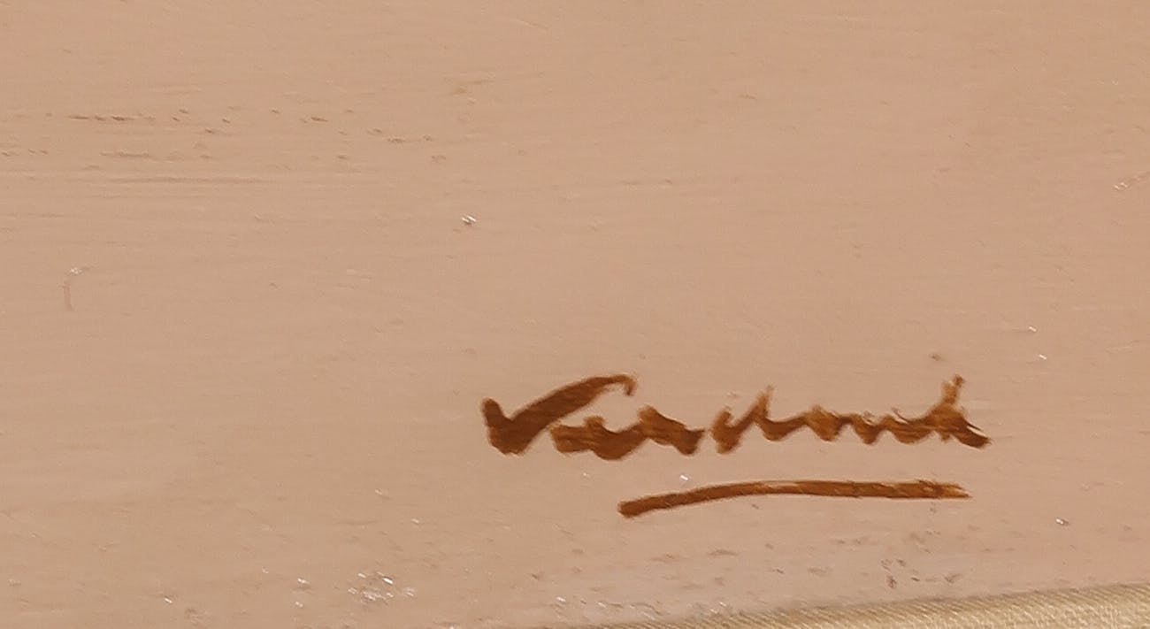 Frits Verdonk - Olieverf op board, Stilleven - Ingelijst kopen? Bied vanaf 1!