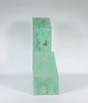 Herman Van Nazareth - Sculptuur van geoxideerd koper, Giant kopen? Bied vanaf 1200!