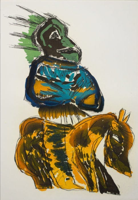 Karel Appel - De Ruiter verkocht voor € 900!