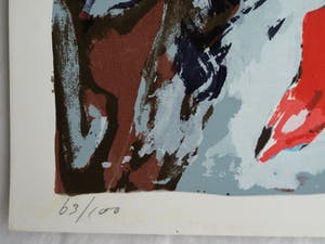 John Lie a Fo - Zeefdruk , Miles Away – gesigneerd – 1990 kopen? Bied vanaf 1!