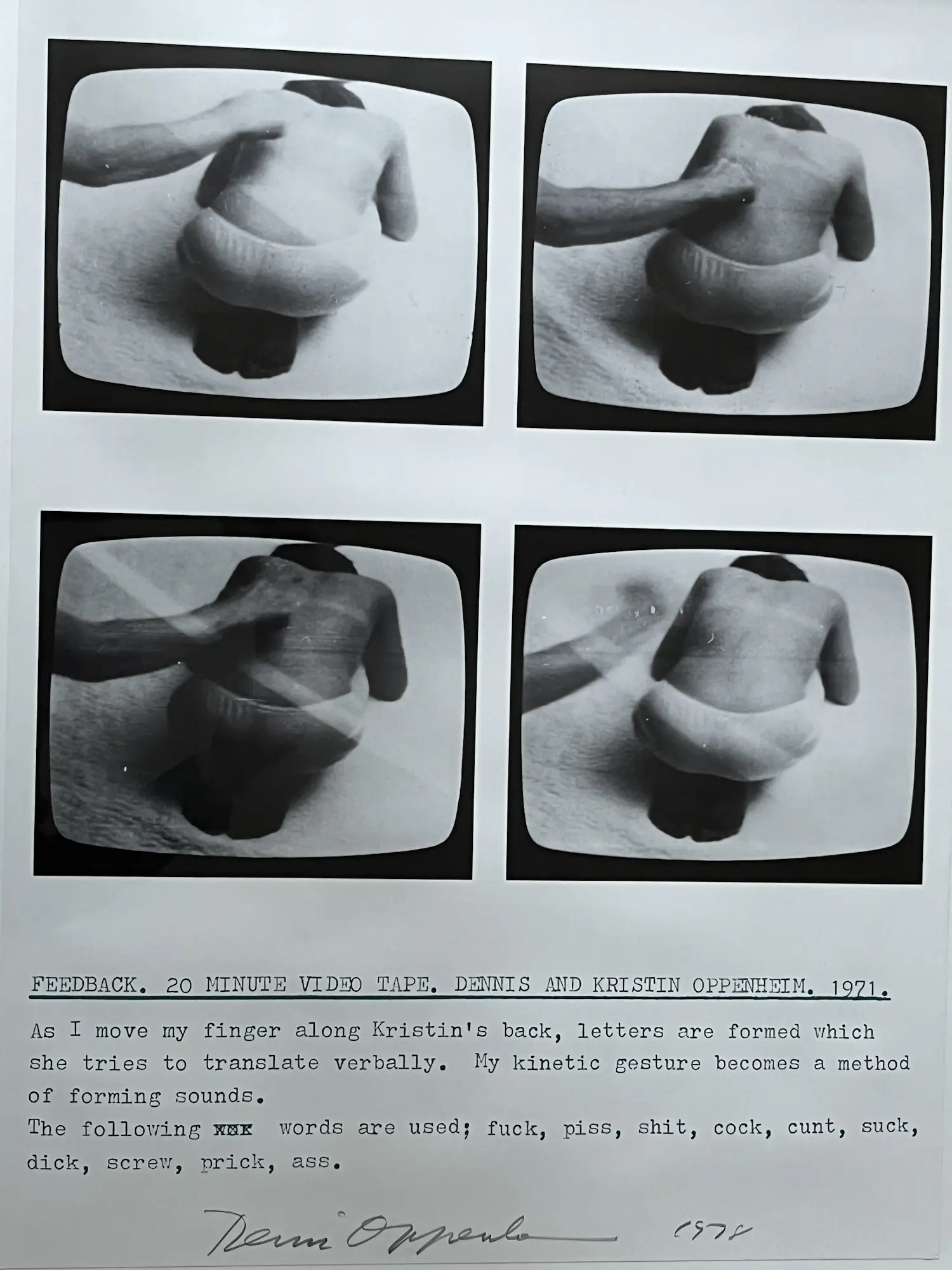 Dennis Oppenheim (1938-2011)