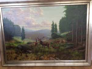 August Motsch - Düsseldorf 1869-1952 verkocht voor € 200!