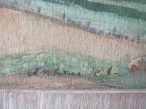 Anton van der Vet - landschap te Zuid Limburg kopen? Bied vanaf 50!