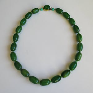 Curiosa - Art nouveau ketting, armband en broche van bakeliet kopen? Bied vanaf 1!