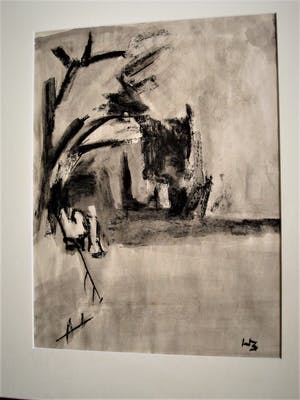 Henk Bos - Amsterdams constructivist - Inkttekening no. 116 - gesigneerd kopen? Bied vanaf 10!