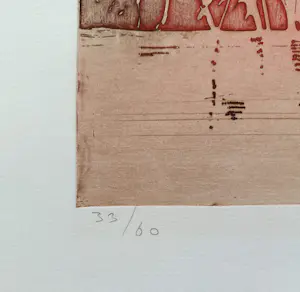 Jan Montyn - Zonnevuur, aquatint ets kopen? Bied vanaf 125!