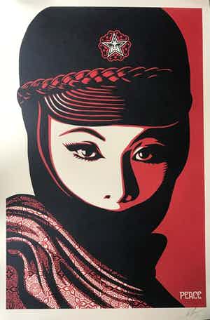 Shepard Fairey - Mujer Fatale verkocht voor € 25!