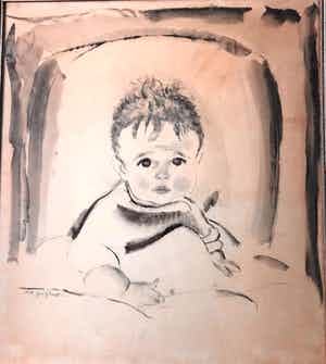 Jan Sluijters - Portret Robbie Sluyters verkocht voor € 350!