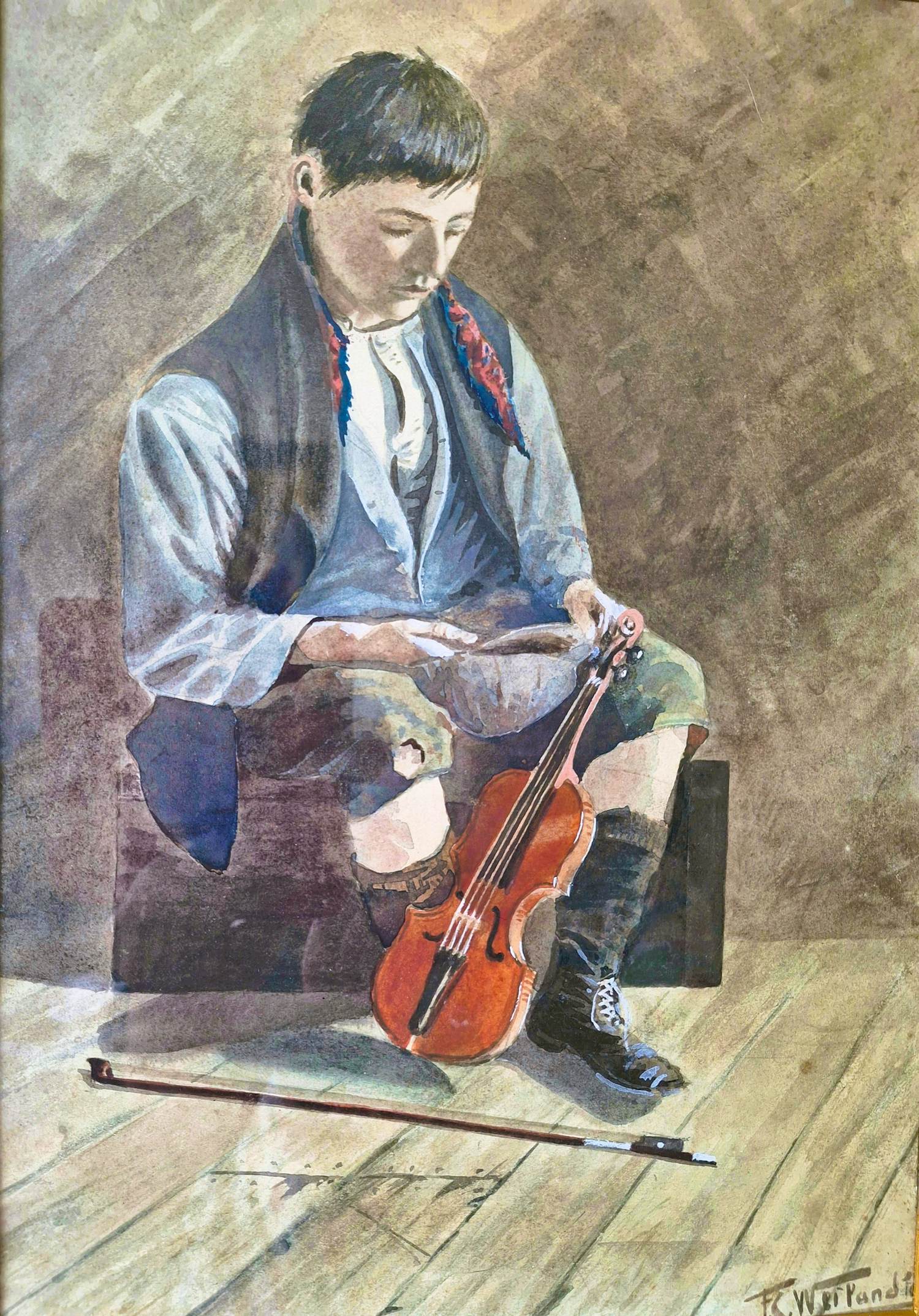 Frits Weiland - de jonge violist kopen? Bied vanaf 59!