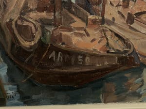Alfons Josephus van Dijck - Vissersboten in Veere kopen? Bied vanaf 450!