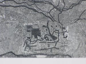 Wout van Heusden - Diepzeegebeuren - Ets kopen? Bied vanaf 40!