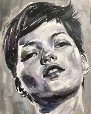 Gijs Donker - Origineel werk Gijs Donker – Kate Moss studie kopen? Bied vanaf 285!