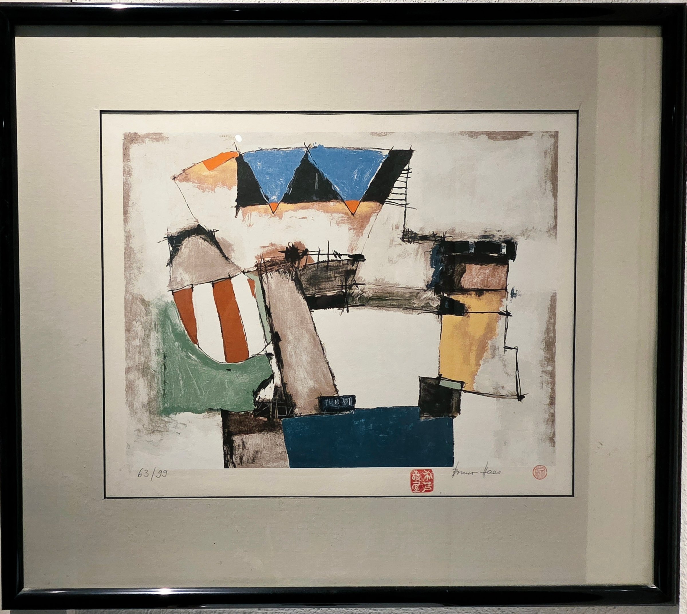 Bruno Haas - Abstract, figuurvoorstelling. kaufen? Bieten Sie von 250!