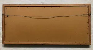 Jan Staats Kiewiet - / Jeska: Ingelijste pasteltekening, Verstild landschap – ca. 1937 kopen? Bied vanaf 50!