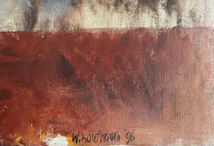 Wil Bouthoorn - olieverf op doek | 'zonder titel' | 1996 (Herkomst nalatenschap Bouthoorn) kopen? Bied vanaf 950!