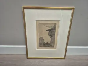 Marius Bauer - ets - Harem muren, gemonogrameerd r.o. kopen? Bied vanaf 119!