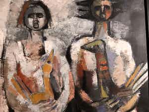 Hans Lie - Vrouwen met vogels verkocht voor € 395!