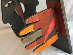 Niet of onleesbaar gesigneerd - Design , Spiegel van hout – gesigneerd - 1996 kopen? Bied vanaf 1!