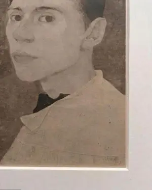 Jan Mankes - Originele Heliogravure Zelfportret 1923 kopen? Bied vanaf 110!