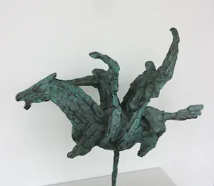 Hans Blank - Paardrijders (Brons) kopen? Bied vanaf 450!