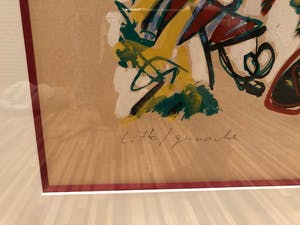 Wil Wiegant - 2x Gouache-Litho kopen? Bied vanaf 95!