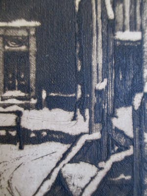 Cornelis Brandenburg - Ets Westerkerk Amsterdam kopen? Bied vanaf 50!