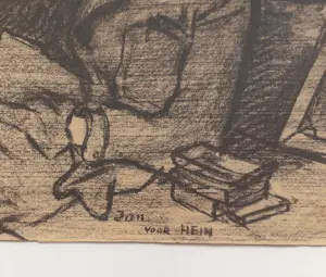 Jan van Anrooy - Hein van Schuppen - Tekening kopen? Bied vanaf 20!