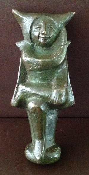 Brons (Onbekend) - Figuur Nar kopen? Bied vanaf 210!