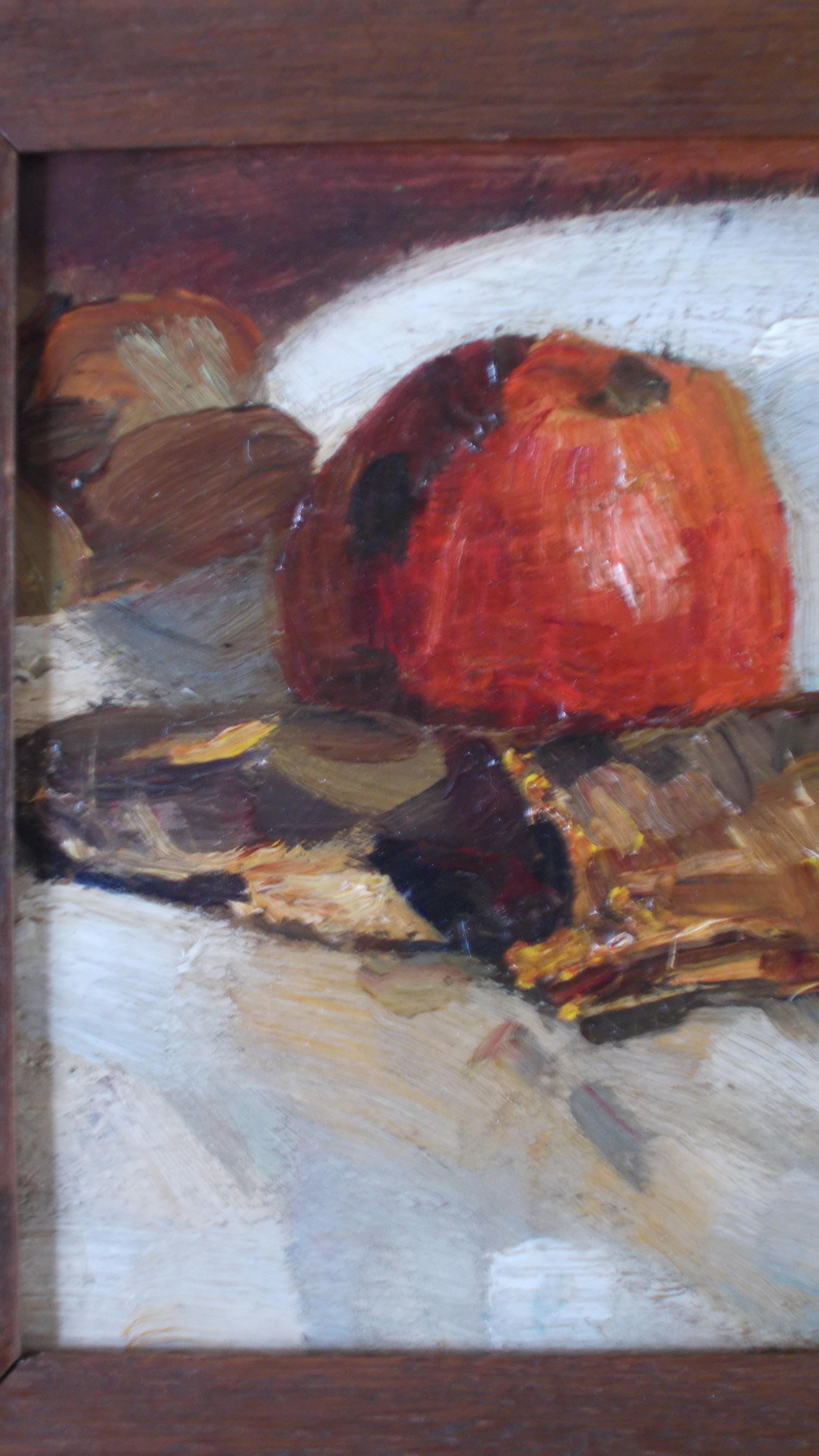 Sientje Mesdag van Houten - Stilleven met appel en makreel kopen? Bied vanaf 400!