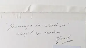 Joop van Egmond - Gronings landschap kopen? Bied vanaf 325!