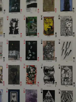 Veerle Rooms - Onuitgesneden kaartspel kopen? Bied vanaf 25!