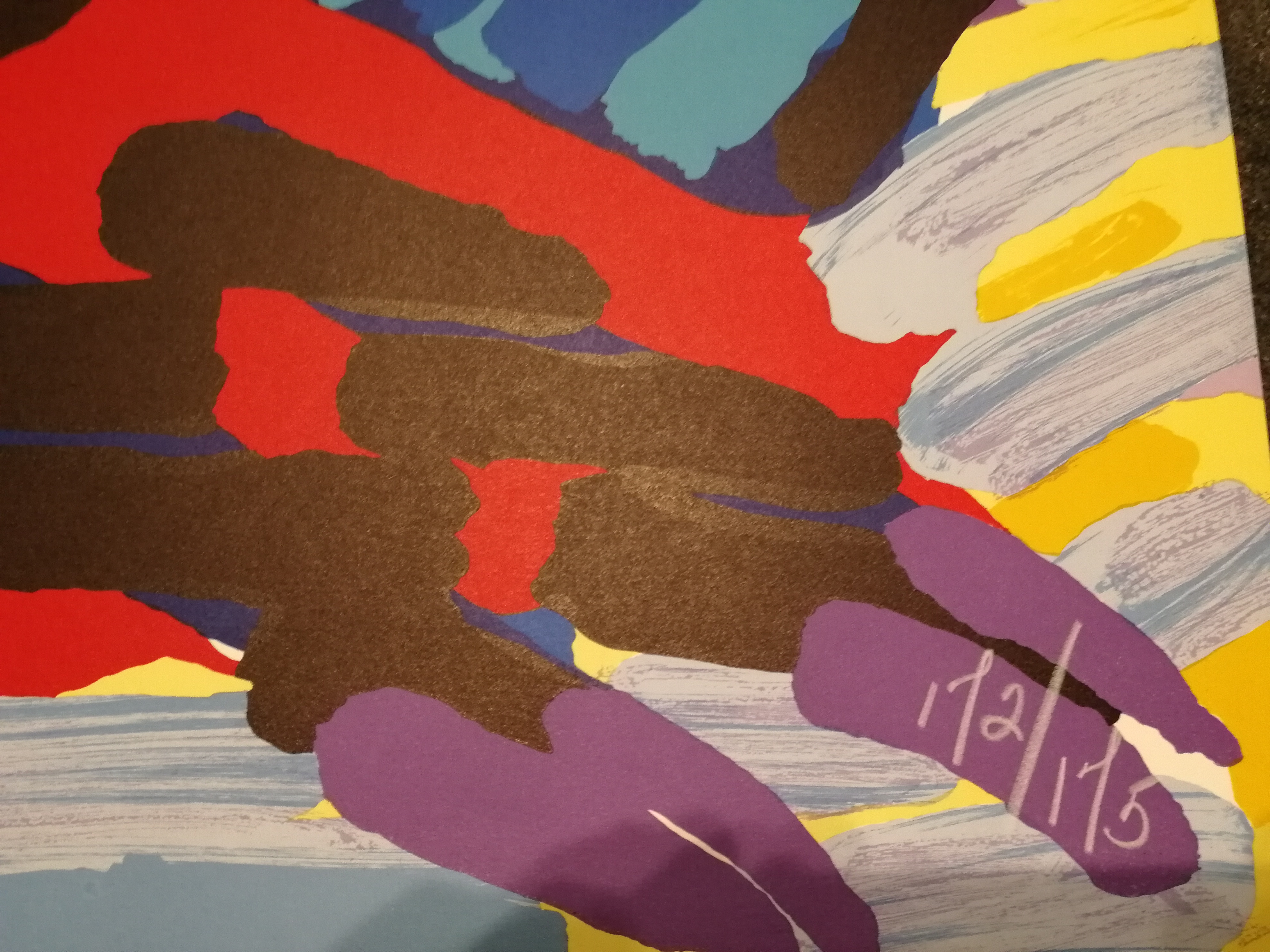 Karel Appel - 'See Me Running Again' - handgesigneerde litho - 1978 kopen? Bied vanaf 495!