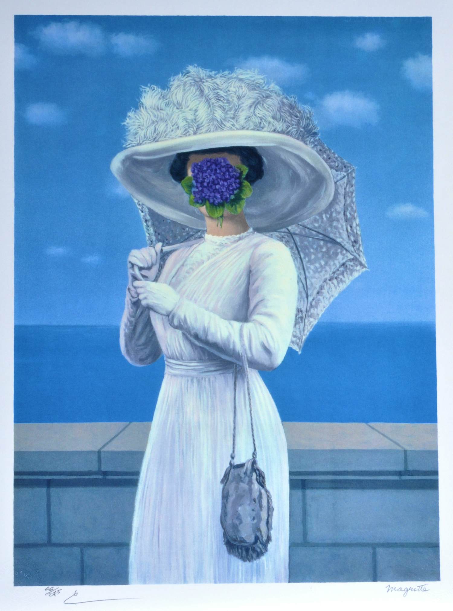 Rene Magritte - (naar) La grande guerre‘ (1954 ) - Lithografie - 60x45 cm kopen? Bied vanaf 490!