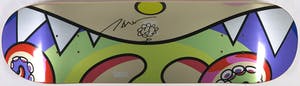 Takashi Murakami - Limited edition skatedeck met bloementekening en signatuur kopen? Bied vanaf 1!