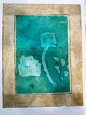 Jan Montyn - Verschijning II verkocht voor € 65!