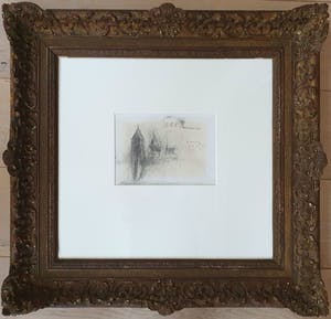 Karel Dierickx - Unica: 'Le Croivy' - (nieuw ingelijst) kopen? Bied vanaf 245!