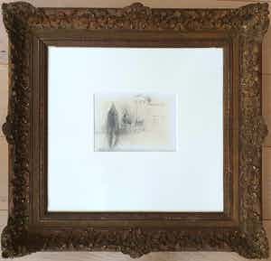 Karel Dierickx - Unica: 'Le Croivy' - (nieuw ingelijst) verkocht voor € 245!