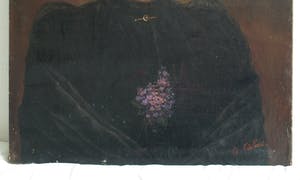 Niet of onleesbaar gesigneerd - Olieverf op doek, “Portret vrouw” – gesigneerd – oud – 65 x 54 cm. kopen? Bied vanaf 1!