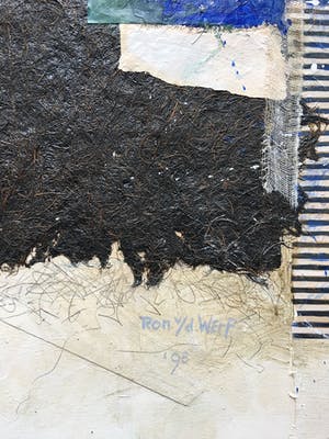 Ron van der Werf - gemengd techniek op paneel - 1998- groots werk kopen? Bied vanaf 650!