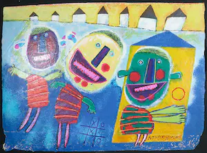 Wouter Stips - Zeefdruk, Zonder titel kopen? Bied vanaf 1!