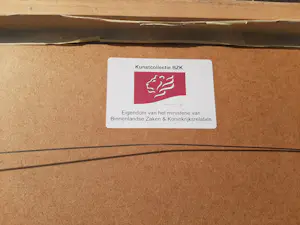 Sees Vlag - s-Gravenhage - Huis ten Bosch - Zeefdruk, Ingelijst kopen? Bied vanaf 50!