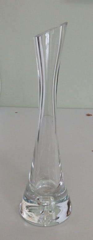 Krosno - Dikwandig kristallen solifleur vaasje kopen? Bied vanaf 24!